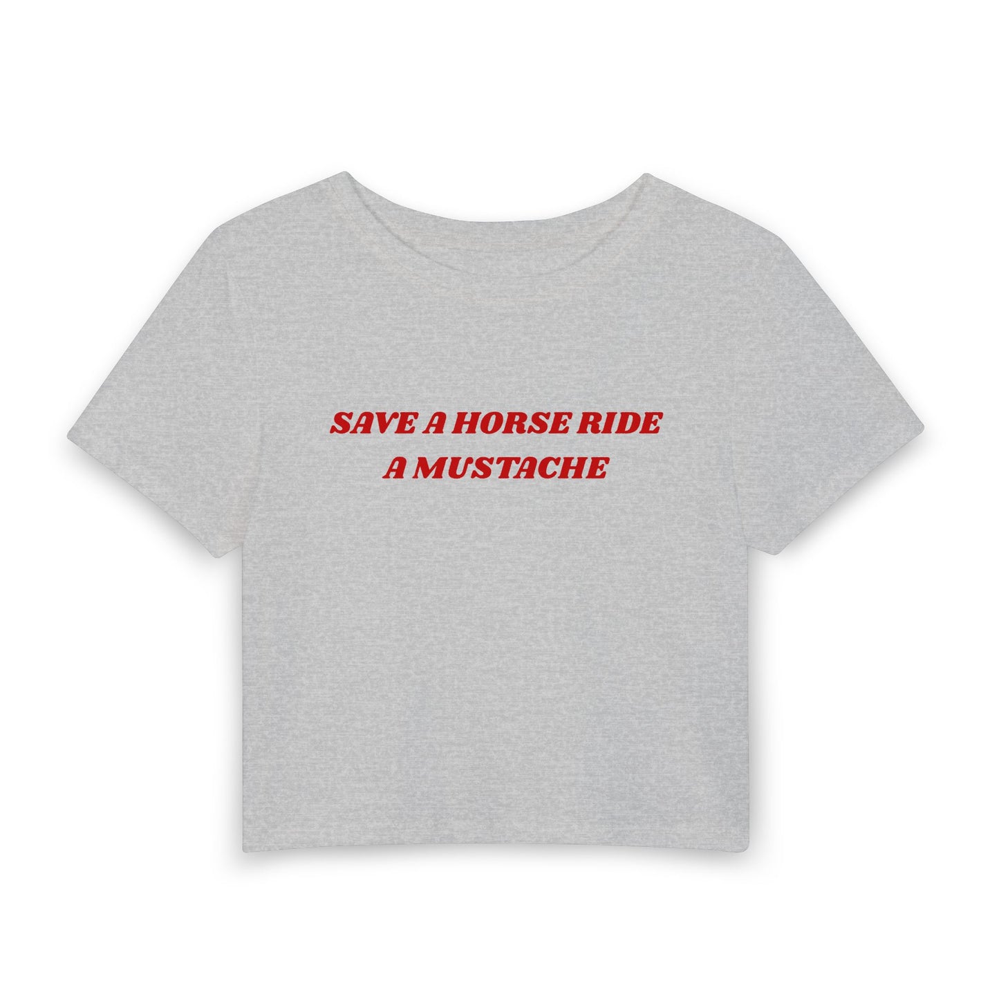 Save a Horse Ride a Mustache Baby Tee