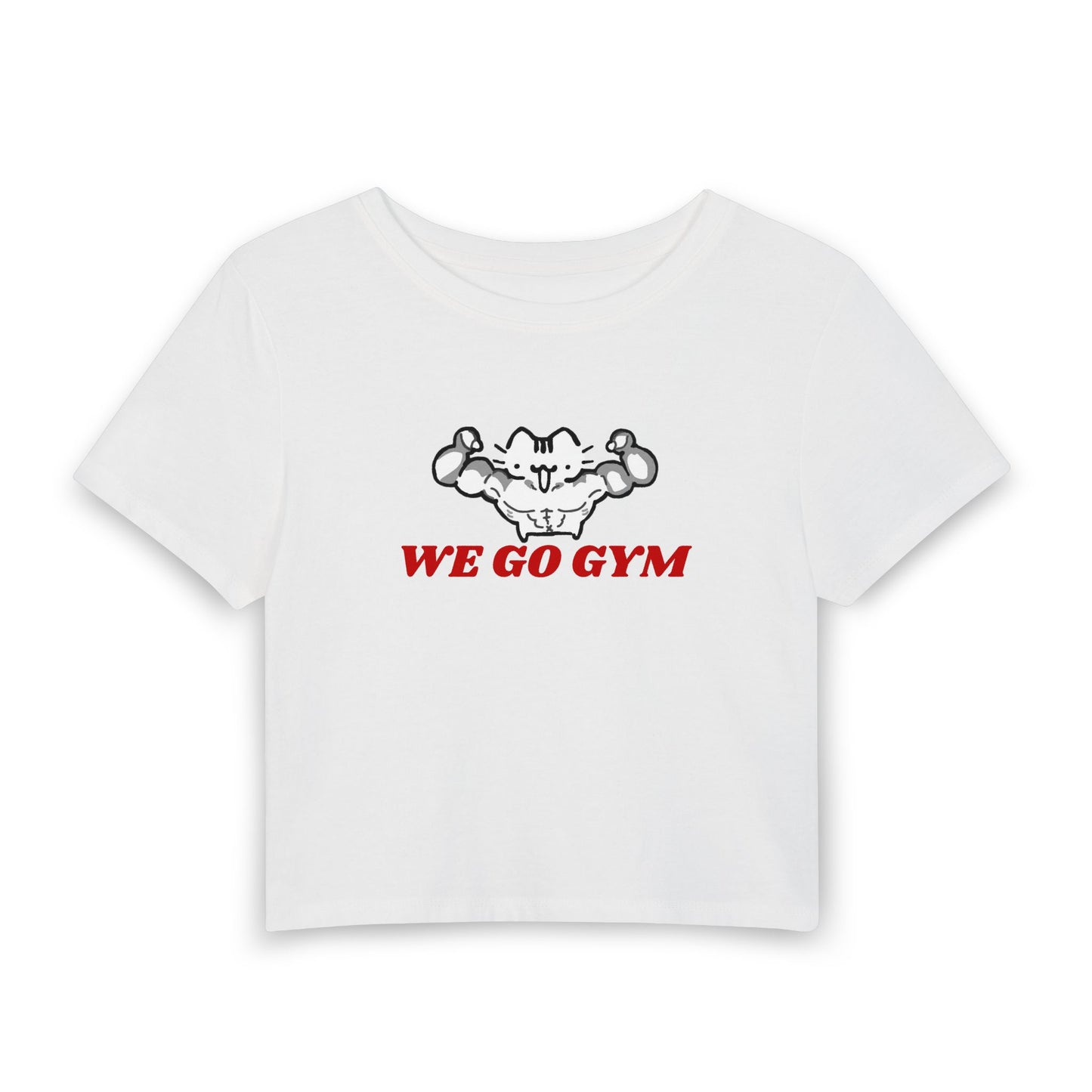 We Go Gym Baby Tee