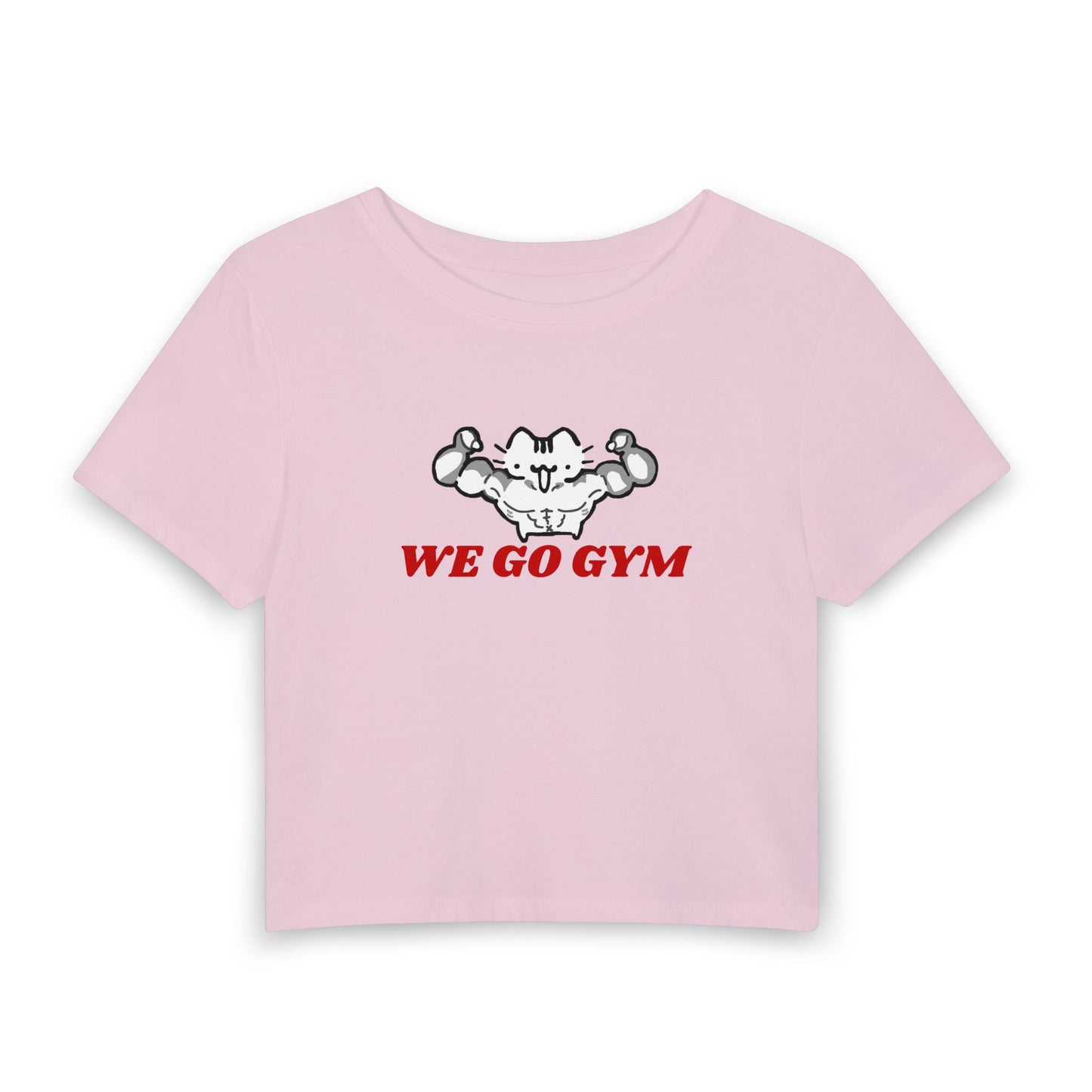 We Go Gym Baby Tee