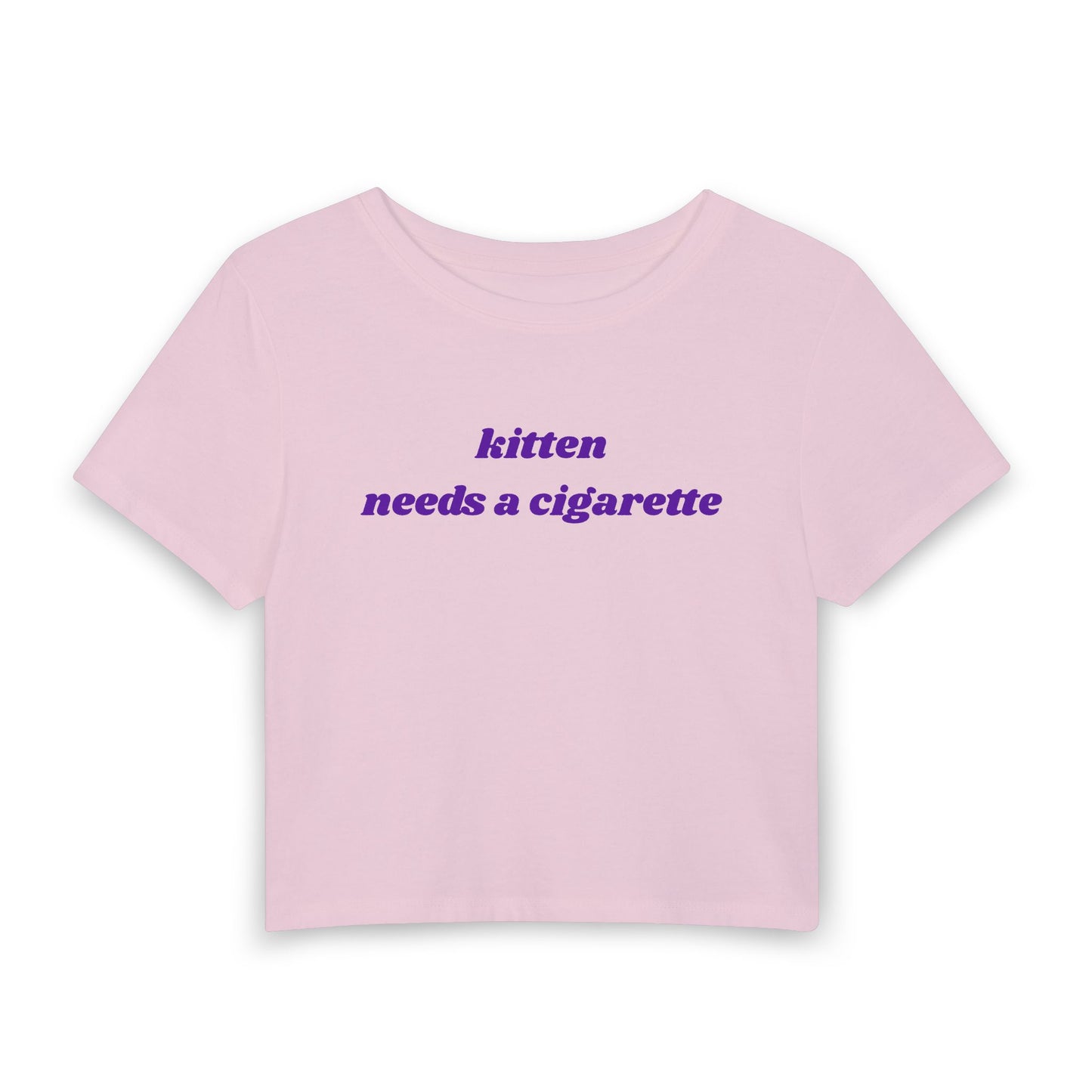 Kitten Needs a Cigarette Baby Tee